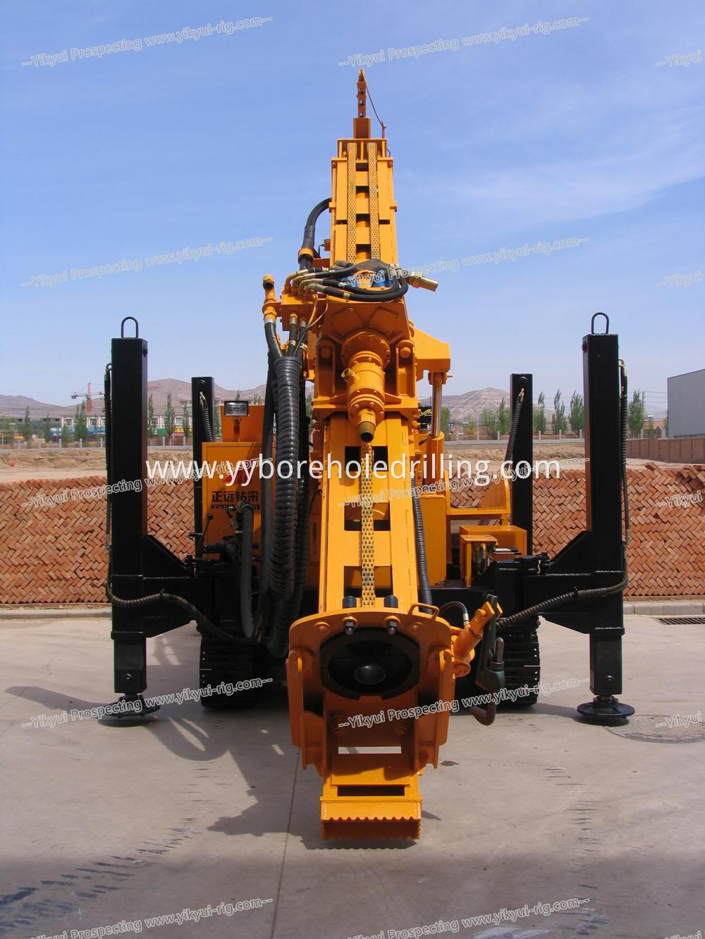 Ykrc 500a 260m Reverse Circulation Dth Drilling Rig 8 Jpg